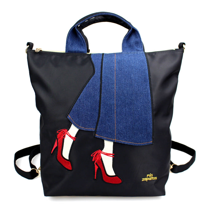 Mis Zapatos Backpack Shoulder Bag B6718